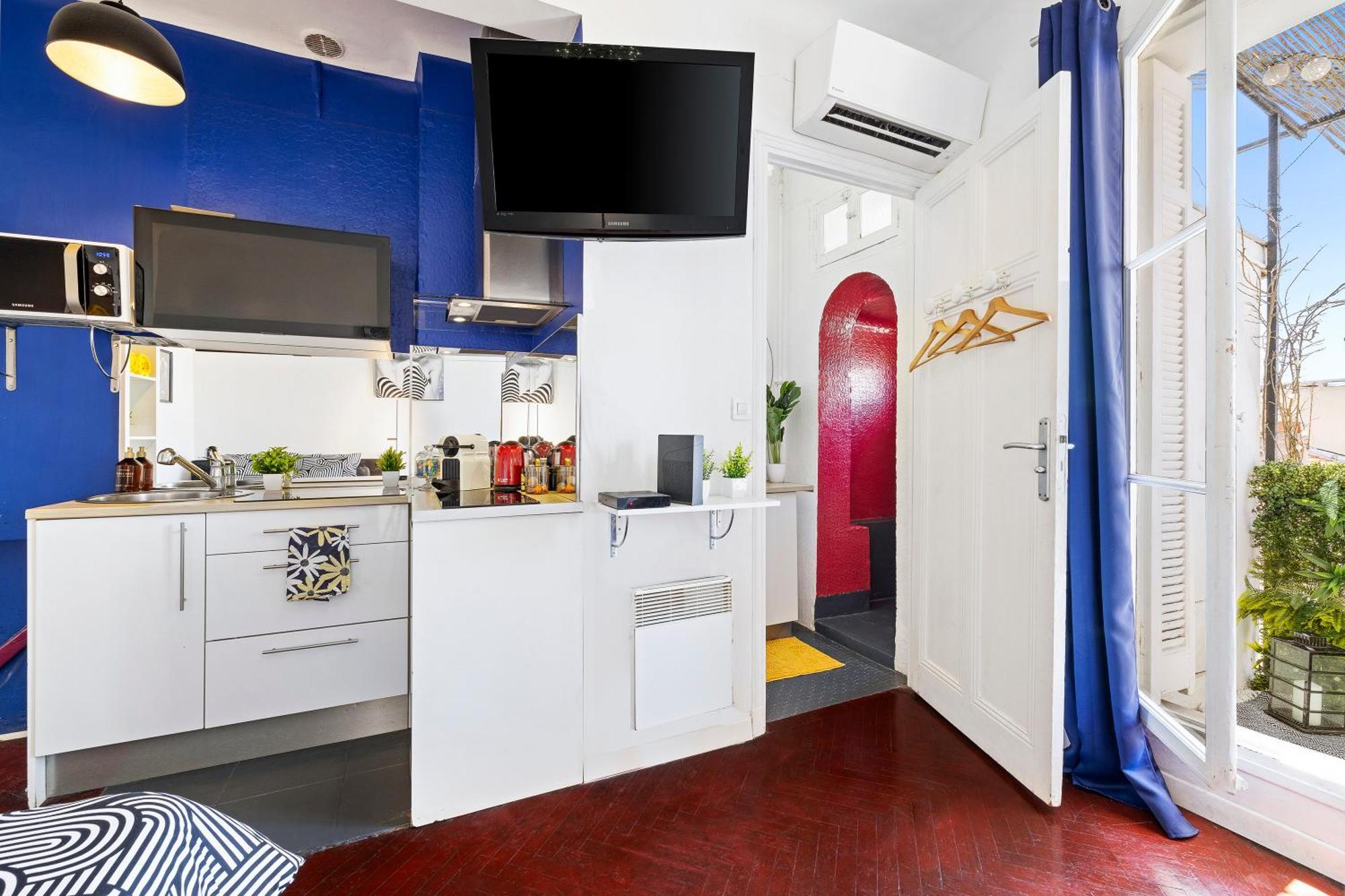 Center - Balcony Quiet - Air Conditioner - Kitchen - Wifi - Tram Nice Dış mekan fotoğraf